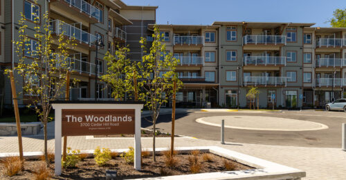 Woodlands building front